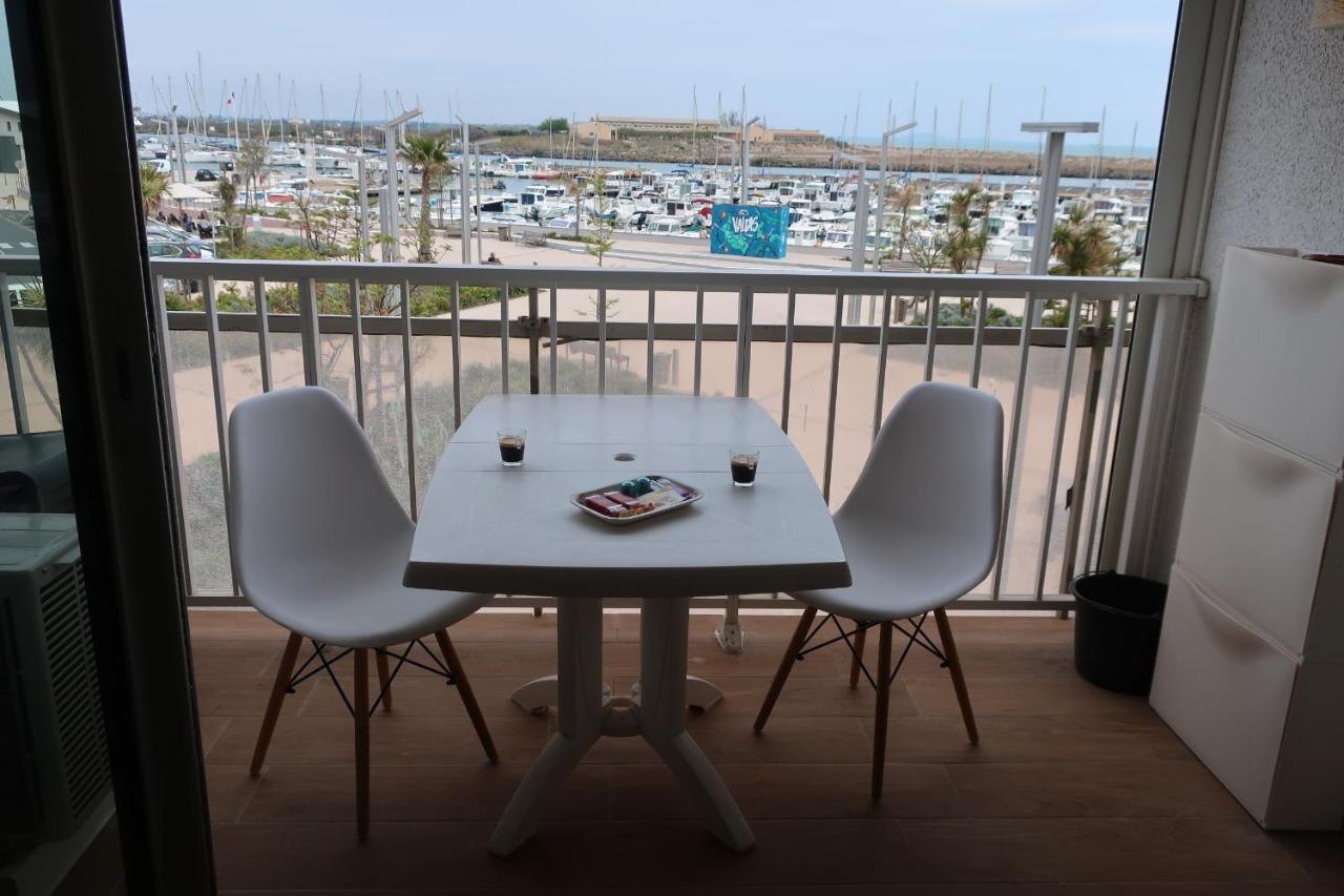 Studio Valras Vue Port Et Mer Wi-Fi Gratuit Bagian luar foto